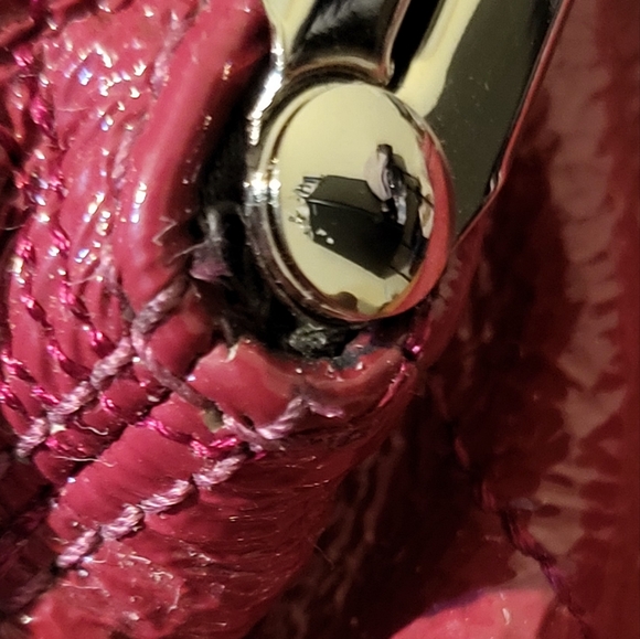 SALE Alert***Vintage Signature Stitch Frame Coach Carry All w/ kiss lock  F15658 - Picture 12 of 16